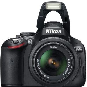 Nikon D5100 Black DSLR Camera